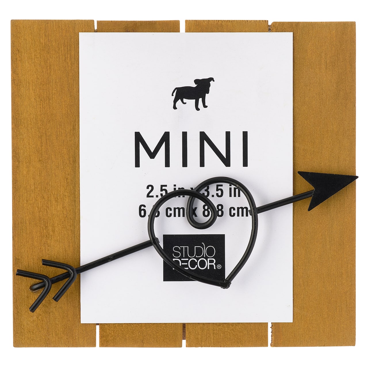 24 Pack: Black Wire Heart 2.5" x 3.5" Mini Frame by Studio Décor®
